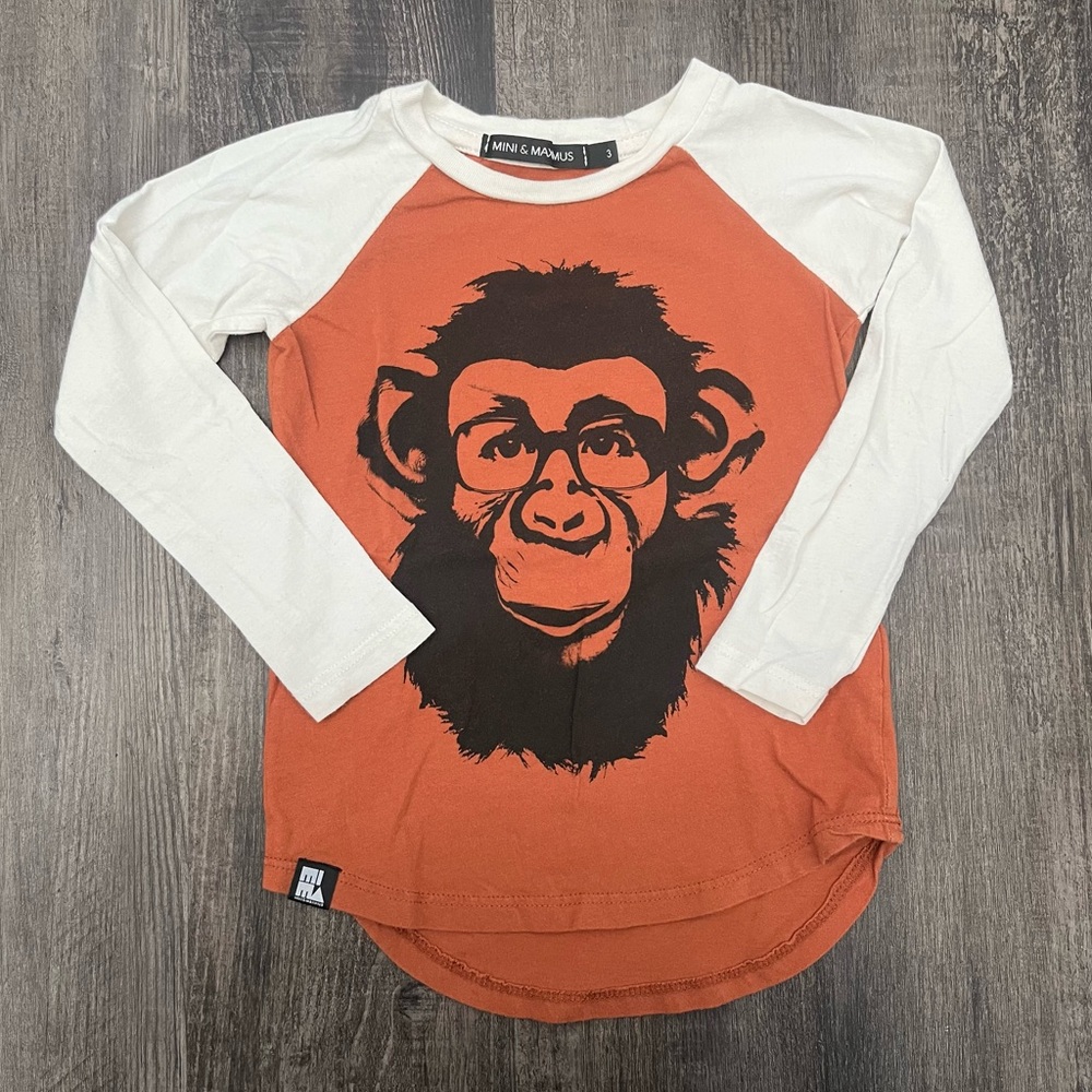 MIMA monkey raglan